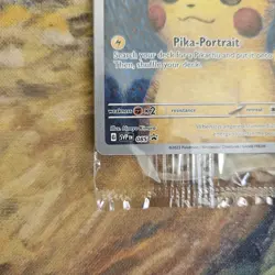 Pikachu With Grey Felt Hat Promo Card Pokemon X Van Gogh Museum Sealed - Image 4