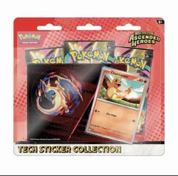 🔥 Pokemon TCG Ascended Heroes Tech Sticker Collection CHARMANDER PRE-SALE - Image 1
