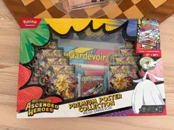 Pokemon Ascended Heroes Premium Poster Collection Mega Gardevoir Brand New - Image 1