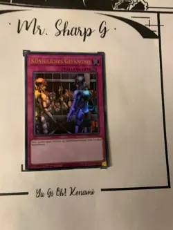 KONIGLICHES GEFAGNIS - 1. AUFLAGE GFTP-DE120 DEUTSCH Yu-Gi-Oh CARD ULTRA RARE - Image 2