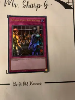 KONIGLICHES GEFAGNIS - 1. AUFLAGE GFTP-DE120 DEUTSCH Yu-Gi-Oh CARD ULTRA RARE - Image 3