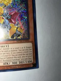 YUGIOH! Revolution Synchron MP24-EN090 Prismatic Secret Rare 1st Edition NM - Image 3