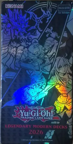 Yugioh Legendary Modern Decks 2026 Brand New Factory Sealed - Image 1