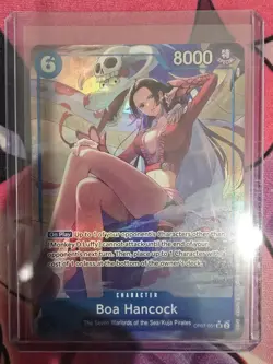 One Piece Card Game Boa Hancock Op07-051 Seven Warlords Of The Sea Promo NM ENG - Image 1