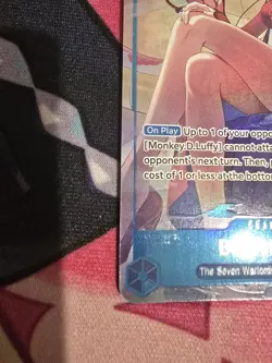 One Piece Card Game Boa Hancock Op07-051 Seven Warlords Of The Sea Promo NM ENG - Image 5