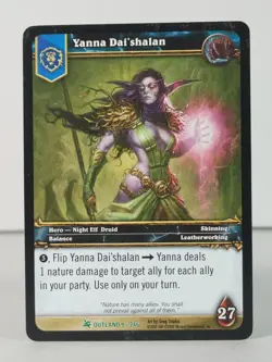 Yanna Dai'shalan - Fires of Outland - 9/246 - LP - Uncommon - A - Image 2