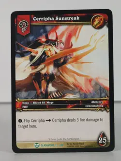 Cerripha Sunstreak - Blood of Gladiators - 13/208 - singles - Uncommon - Image 3