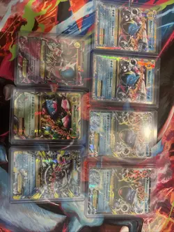 Lot Of 7 XY Era Mega Ex Pokemon Cards LP to NM - Image 1
