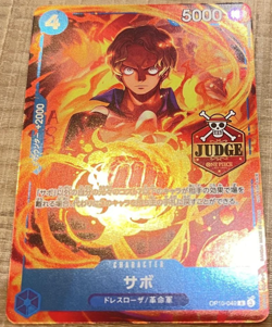 One Piece Card Sabo Official Judge Promotion Pack Vol.2 Promo Japanese - Image 1
