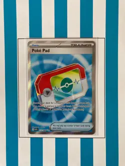 Pokemon Poke Pad 113/088 Full Art Holo Perfect Order TCG Card - Image 1
