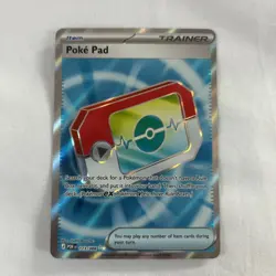 Poke Pad 113/088 Full Art English Pokemon Card Perfect Order Pokemon TCG - Image 1