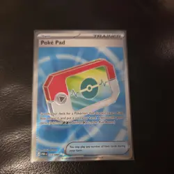 Poke Pad 113/088 Full Art English Pokemon Card Perfect Order Pokemon TCG - Image 1