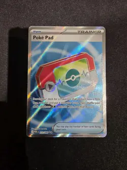 Poke Pad 113/088 Full Art English Pokemon Card Perfect Order Pokemon TCG NM - Image 1