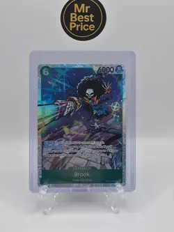 Brook OP15-032 SR Adventures On Kami’s Island One Piece Card English - NM - Image 1