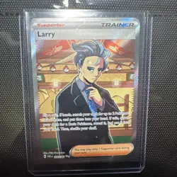 Larry Sv04: Paradox Rift Holo Ultra Rare Pokemon TCG Card 235/182 Mint Condition - Image 4