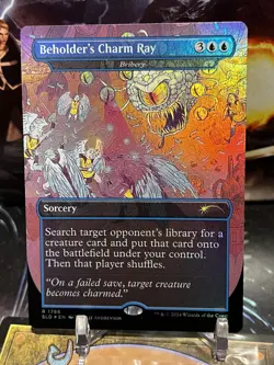 MTG | Beholder's Charm Ray - Bribery [Secret Lair DND] ✨FOIL✨ - Image 1