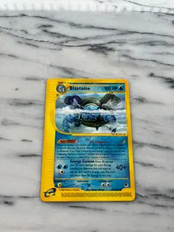 Wartortle & Blastoise - Expedition Base Set 2002 - 37/165 & 92/165 - Rare/Uncom - Image 1