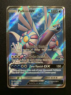 2018 Pokemon Sun and Moon Forbidden Light Palkia GX 119/131 - Image 1