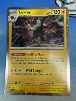 Luxray 071/194 Scarlet & Violet Cosmos Holo Promo Pokemon Card - Image 1