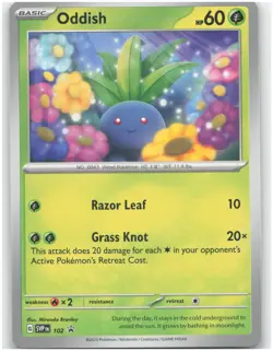 Oddish - 102 SVP SV: Scarlet & Violet Promo Cards NM - Pokemon TCG - Image 1