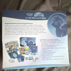 Pokemon TCG Sword & Shield Silver Tempest Elite Trainer Box English Lugia Vulpix - Image 2