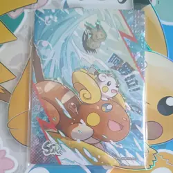 Pokemon Chinese Eif Elf Collection Alolan Raichu & Mimikyu SSR No. 011 Mint - Image 1