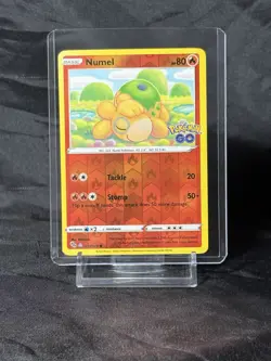 Numel [Ditto] 013/078 Reverse Holo 2022 Pokemon GO Peel Sticker - Image 1