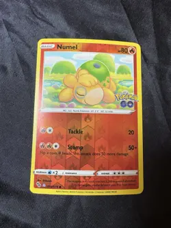 Numel [Ditto] 013/078 Reverse Holo 2022 Pokemon GO Peel Sticker - Image 3