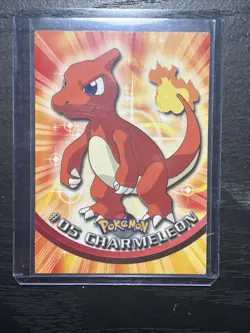 CHARMELEON #05 - Topps Pokemon TV Animation Edition - Black Logo - Image 2
