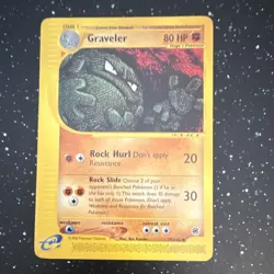 Graveler 79/165 Expedition Base Set Uncommon Regular Pokemon TCG English - Image 1