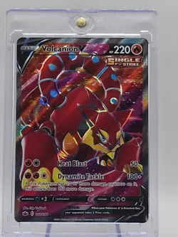 Volcanion V Chilling Reign 162/198 Holo Full Art Pokemon TCG - Image 1