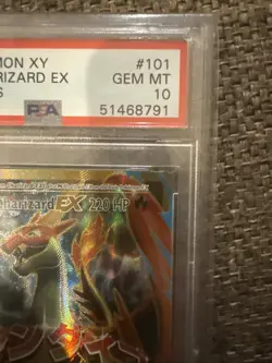 Pokemon TCG M Charizard EX #101/108 2016 Evolutions, PSA Gem MT 10 - Image 3