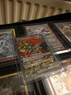 Roaring Moon ex 162/131 Special Illustration Rare Pokemon Prismatic Evolutions - Image 1