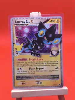 Luxray GL LV.X 109/111 Celebrations Textured Ultra Rare Holo Pokemon Card * New - Image 3
