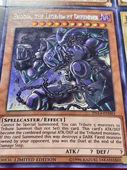 Exodia Full 5 Piece Set | LDK2 + Exodia, The Legendary Defender | YuGiOh! - Image 4