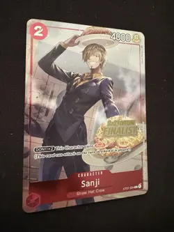 Sanji (Offline Regional 2023) [Finalist] ST01-004 English - One Piece Card - NM - Image 3
