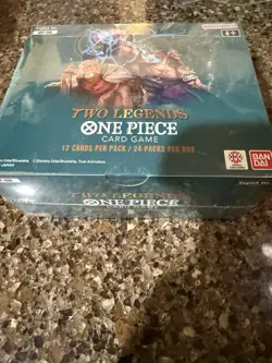 One Piece TCG OP-08 Two Legends Booster Box English Sealed - Image 1