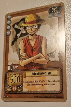 One Piece Karte Promo BN-C07 Ruffy Talentierter Typ - Image 1