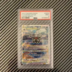 Pokemon TCG Darkrai VSTAR GG50/GG70 Crown Zenith: Galarian Gallery Psa Mint 9 - Image 1