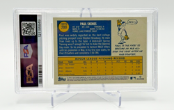 2024 Topps Archives 1970 Topps Paul Skenes #200 PSA 10 GEM MT Rookie RC Pirates - Image 4