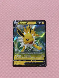 Jolteon V Swsh151 Swsh: Sword & Shield Promo Cards Holo - Image 1