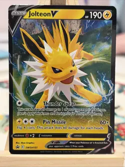 Jolteon V Swsh151 Swsh: Sword & Shield Promo Cards Holo - Image 2