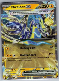 Miraidon ex 073/217 ME: Ascended Heroes - Pokemon Card - NM - Image 1