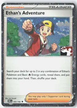 Ethan's Adventure Holo Uncommon Prize Pack Series Cards 165/182 NM - Image 1