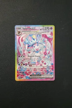 Pokemon Sylveon EX Sir 156/131 Prismatic Evolutions TCG Card - Image 1