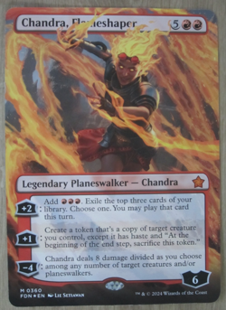 Gamescom 2025 Magic The Gathering Chandra Flameshaper Oversized Promo Card #2 - Image 1