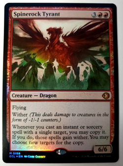 Spinerock Tyrant - FOIL Mythic - MTG Lorwyn Eclipsed - 0159 NM - Image 1