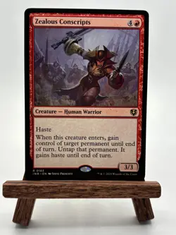 Zealous Conscripts - INR 0183 MTG Magic The Gathering - Image 1