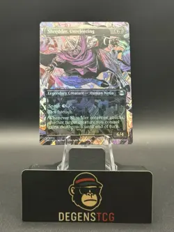 Shredder, Unrelenting (Borderless) Teenage Mutant Ninja Turtles Foil 0210 - Image 1