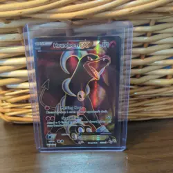 Pokemon Houndoom EX Full Art Holo Card 153/162 XY Breakthrough Ultra Rare LP - Image 1